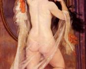 Nu Au Miroir - 亨利·卡罗·德尔维拉